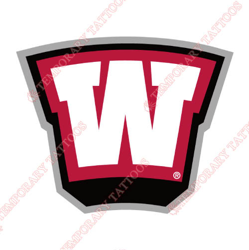 Western Kentucky Hilltoppers Customize Temporary Tattoos Stickers NO.6988